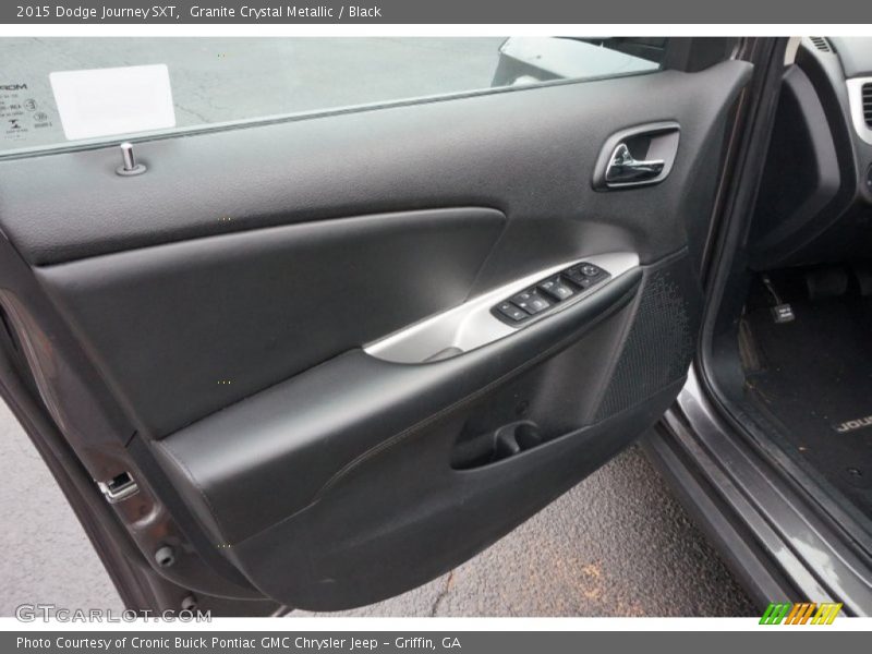Granite Crystal Metallic / Black 2015 Dodge Journey SXT