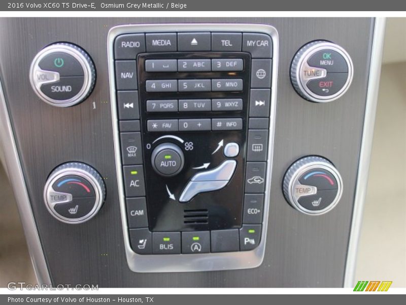 Osmium Grey Metallic / Beige 2016 Volvo XC60 T5 Drive-E