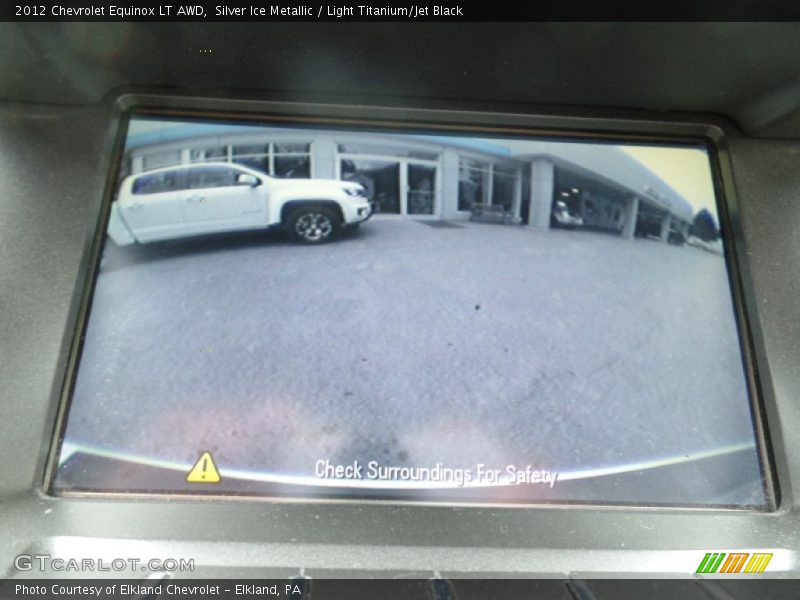 Silver Ice Metallic / Light Titanium/Jet Black 2012 Chevrolet Equinox LT AWD