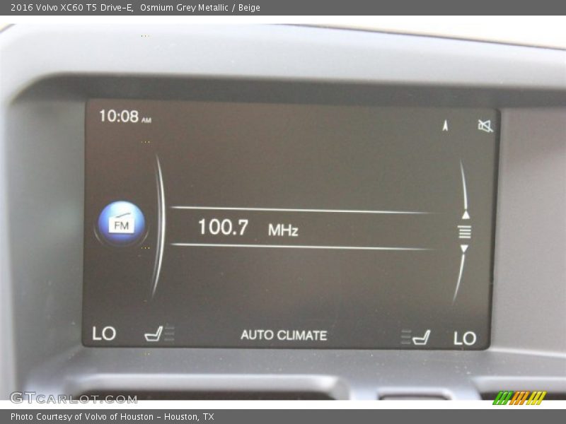 Osmium Grey Metallic / Beige 2016 Volvo XC60 T5 Drive-E