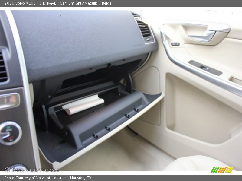 Osmium Grey Metallic / Beige 2016 Volvo XC60 T5 Drive-E