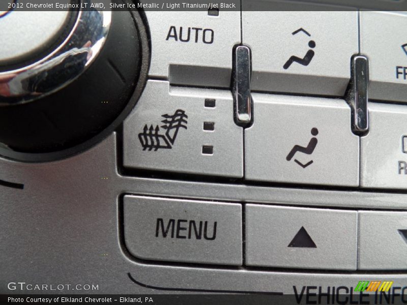 Silver Ice Metallic / Light Titanium/Jet Black 2012 Chevrolet Equinox LT AWD