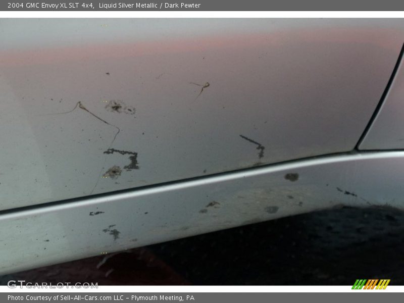 Liquid Silver Metallic / Dark Pewter 2004 GMC Envoy XL SLT 4x4