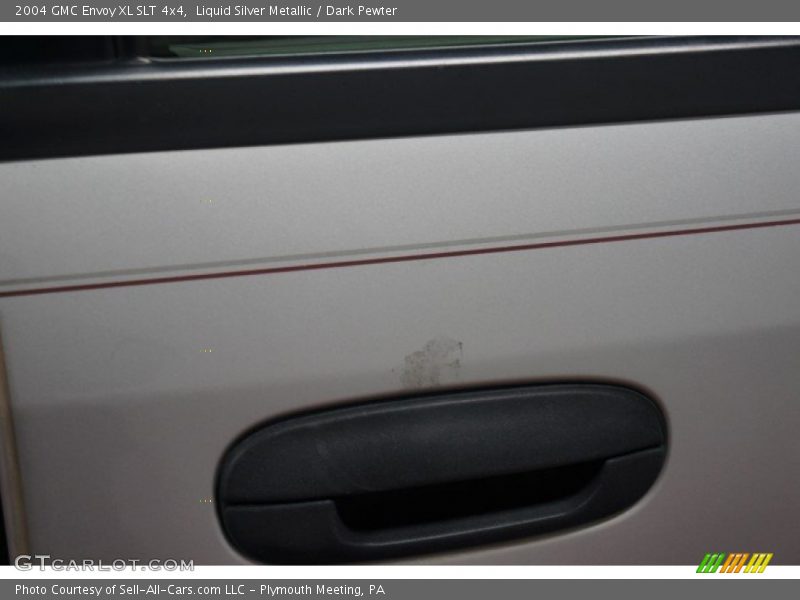 Liquid Silver Metallic / Dark Pewter 2004 GMC Envoy XL SLT 4x4