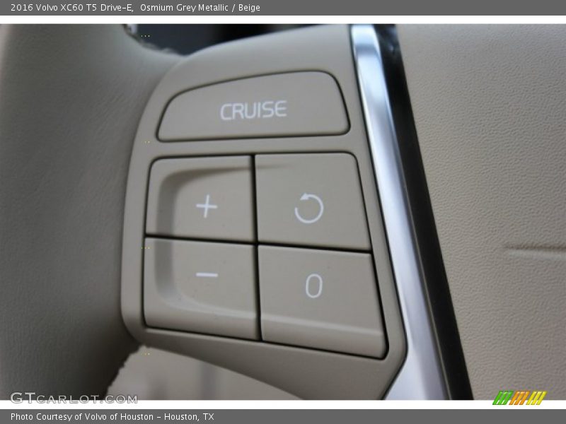 Osmium Grey Metallic / Beige 2016 Volvo XC60 T5 Drive-E