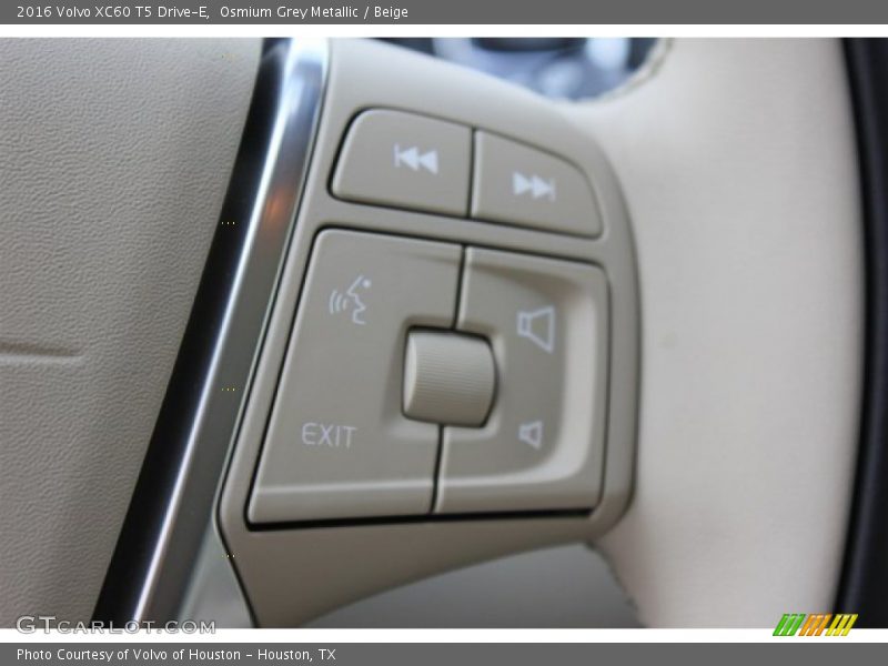 Osmium Grey Metallic / Beige 2016 Volvo XC60 T5 Drive-E