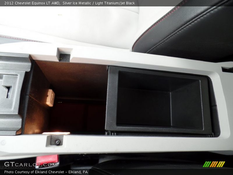 Silver Ice Metallic / Light Titanium/Jet Black 2012 Chevrolet Equinox LT AWD
