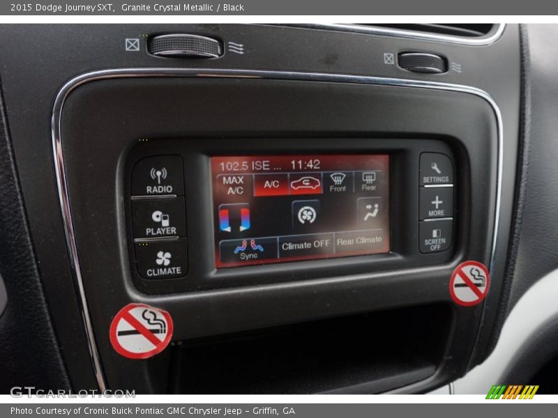 Granite Crystal Metallic / Black 2015 Dodge Journey SXT