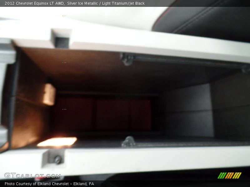 Silver Ice Metallic / Light Titanium/Jet Black 2012 Chevrolet Equinox LT AWD