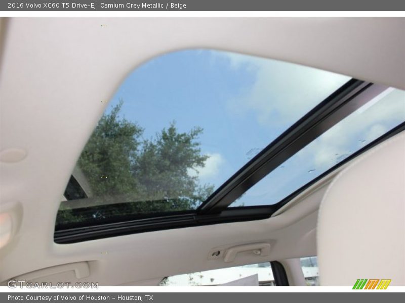 Osmium Grey Metallic / Beige 2016 Volvo XC60 T5 Drive-E
