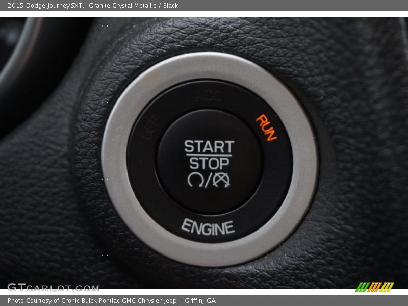 Granite Crystal Metallic / Black 2015 Dodge Journey SXT