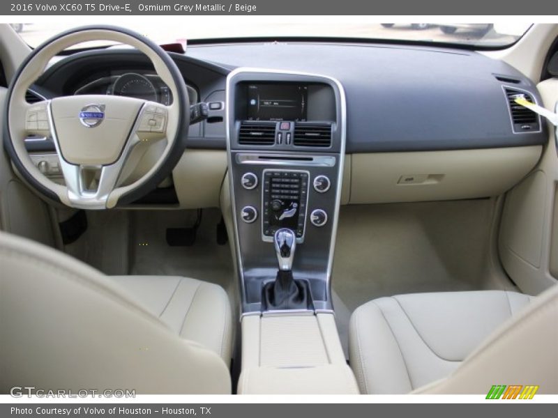 Osmium Grey Metallic / Beige 2016 Volvo XC60 T5 Drive-E