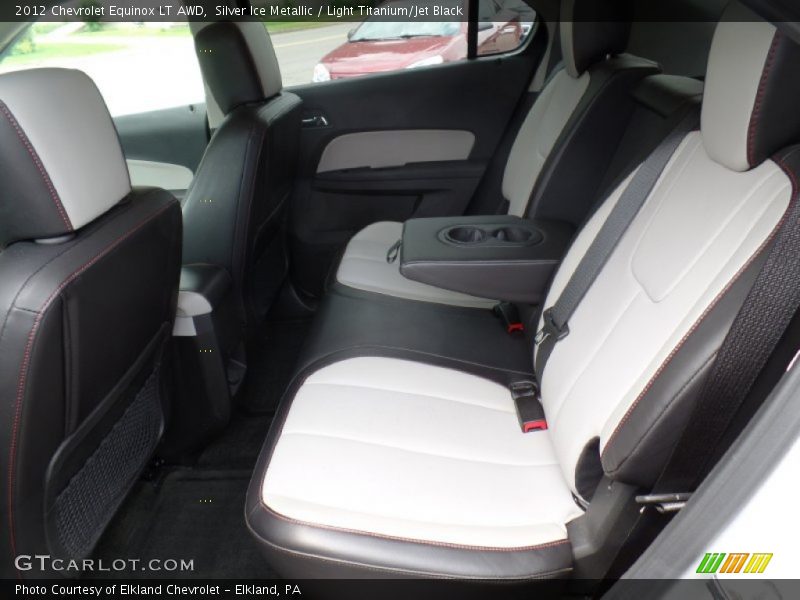 Silver Ice Metallic / Light Titanium/Jet Black 2012 Chevrolet Equinox LT AWD