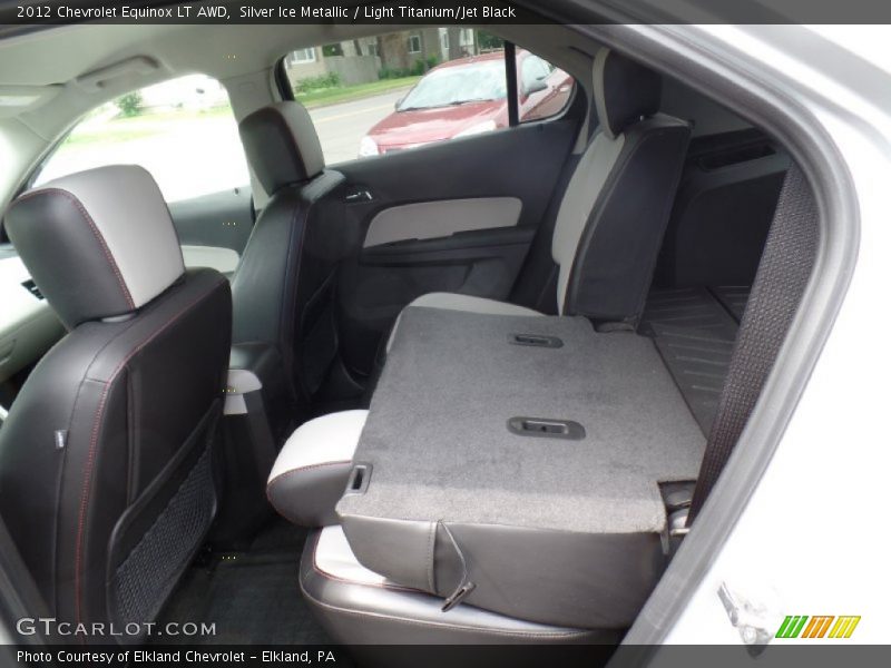 Silver Ice Metallic / Light Titanium/Jet Black 2012 Chevrolet Equinox LT AWD