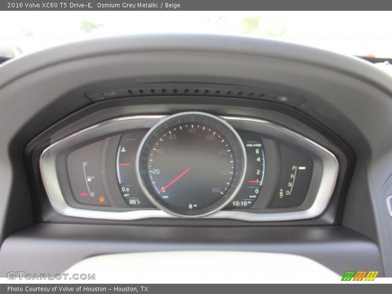Osmium Grey Metallic / Beige 2016 Volvo XC60 T5 Drive-E