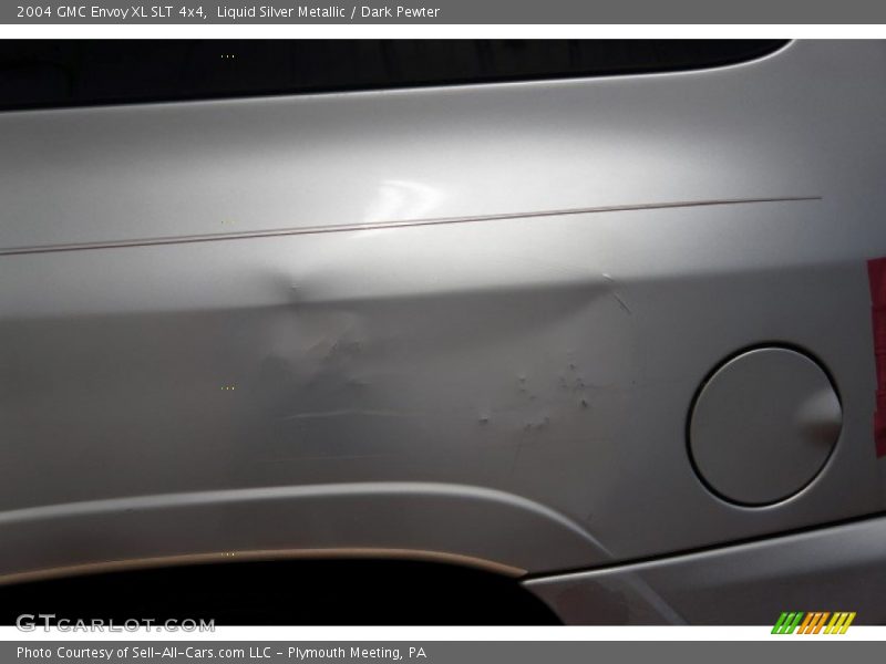 Liquid Silver Metallic / Dark Pewter 2004 GMC Envoy XL SLT 4x4