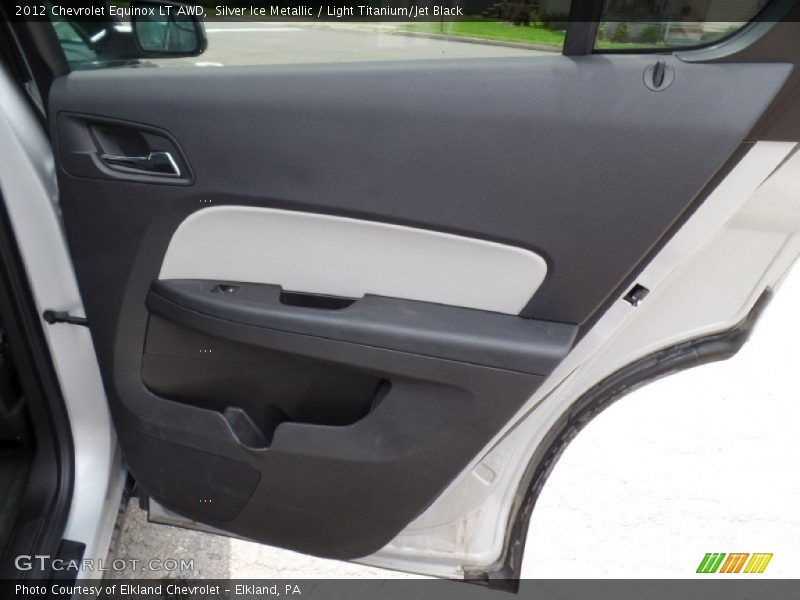 Silver Ice Metallic / Light Titanium/Jet Black 2012 Chevrolet Equinox LT AWD