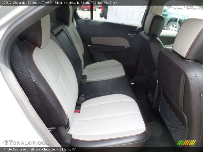 Silver Ice Metallic / Light Titanium/Jet Black 2012 Chevrolet Equinox LT AWD