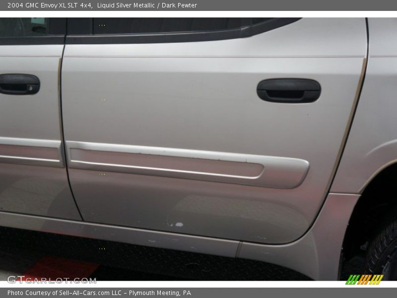 Liquid Silver Metallic / Dark Pewter 2004 GMC Envoy XL SLT 4x4