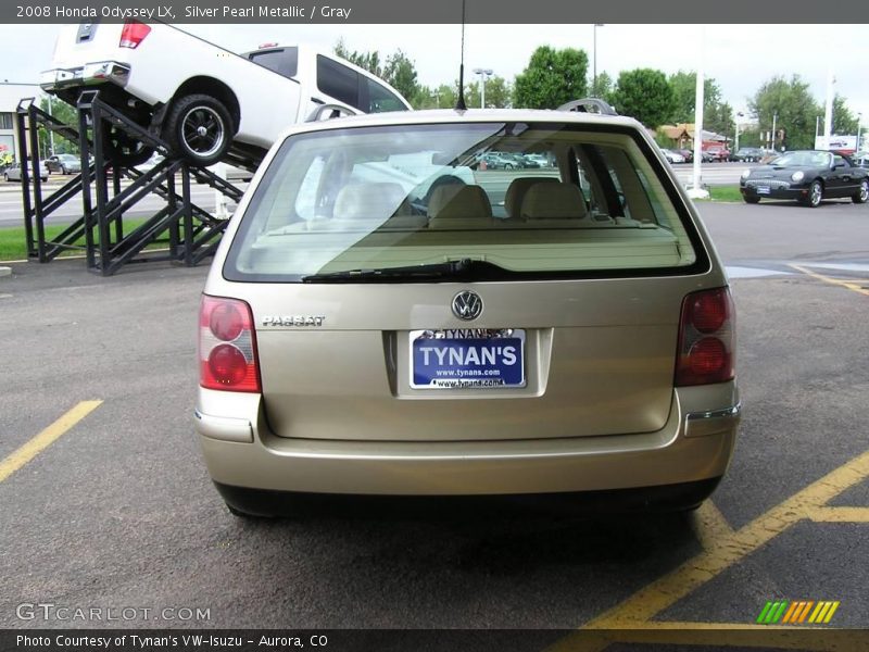 Silver Pearl Metallic / Gray 2008 Honda Odyssey LX