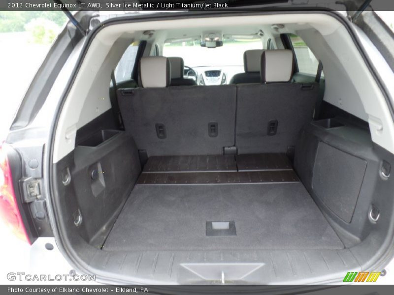 Silver Ice Metallic / Light Titanium/Jet Black 2012 Chevrolet Equinox LT AWD