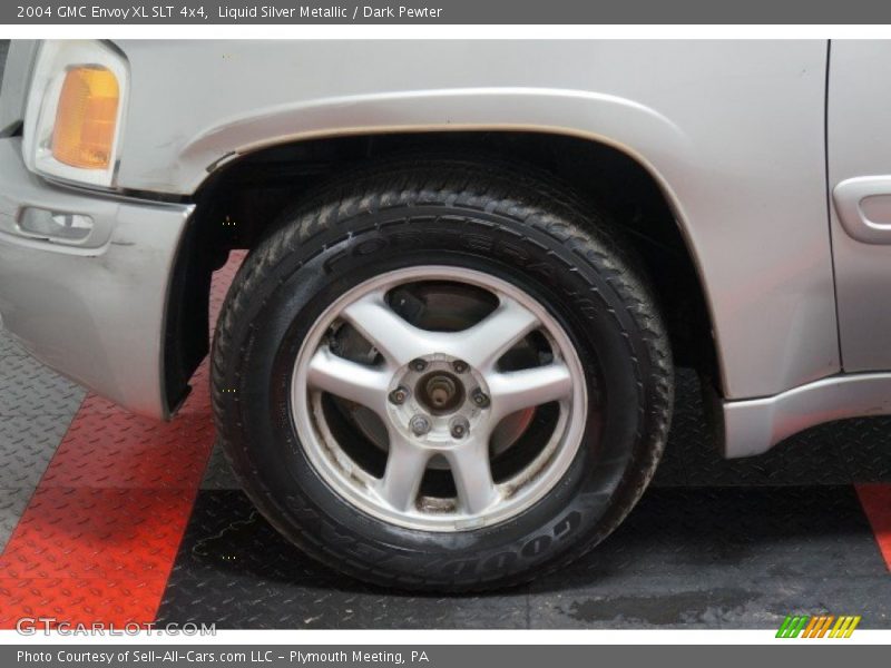 Liquid Silver Metallic / Dark Pewter 2004 GMC Envoy XL SLT 4x4