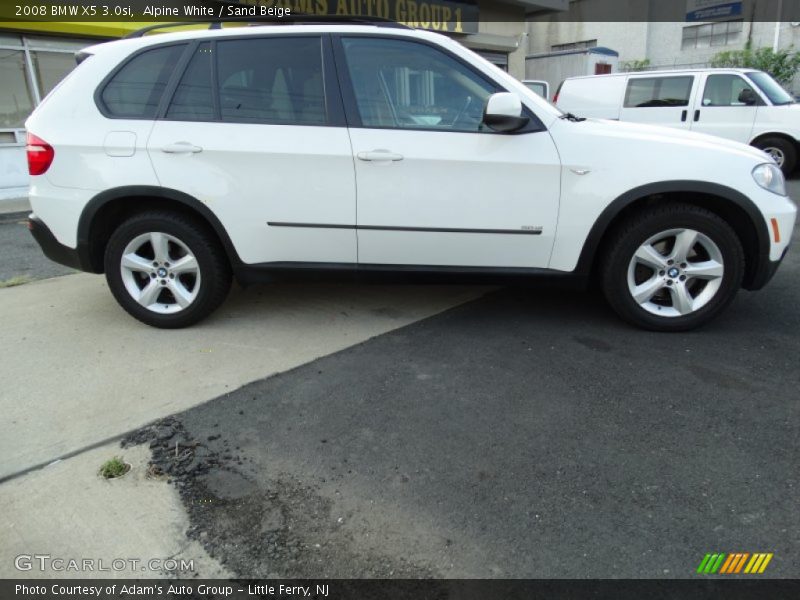 Alpine White / Sand Beige 2008 BMW X5 3.0si