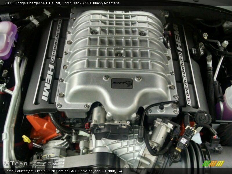  2015 Charger SRT Hellcat Engine - 6.2 Liter Supercharged HEMI SRT Hellcat OHV 16-Valve VVT V8