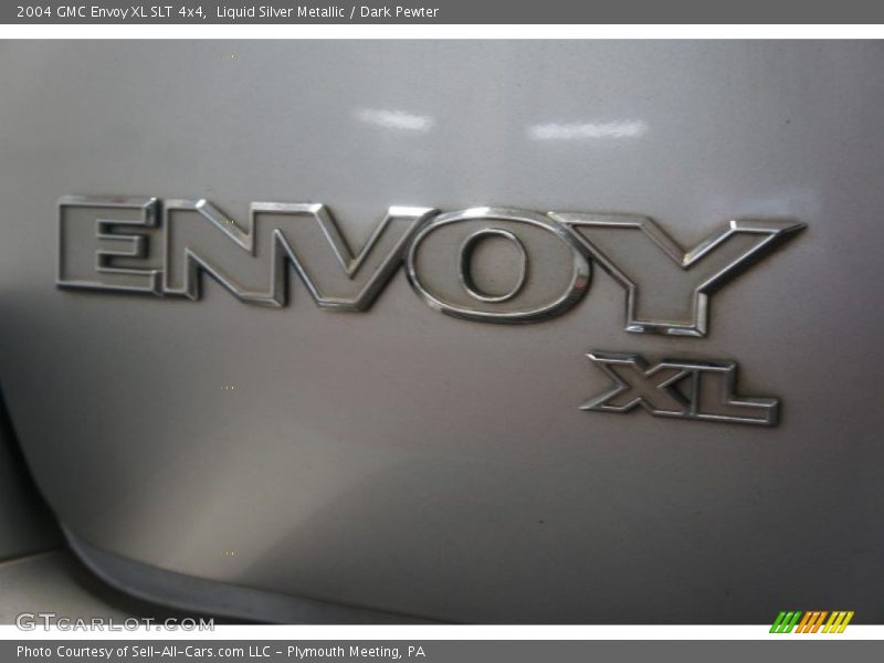 Liquid Silver Metallic / Dark Pewter 2004 GMC Envoy XL SLT 4x4