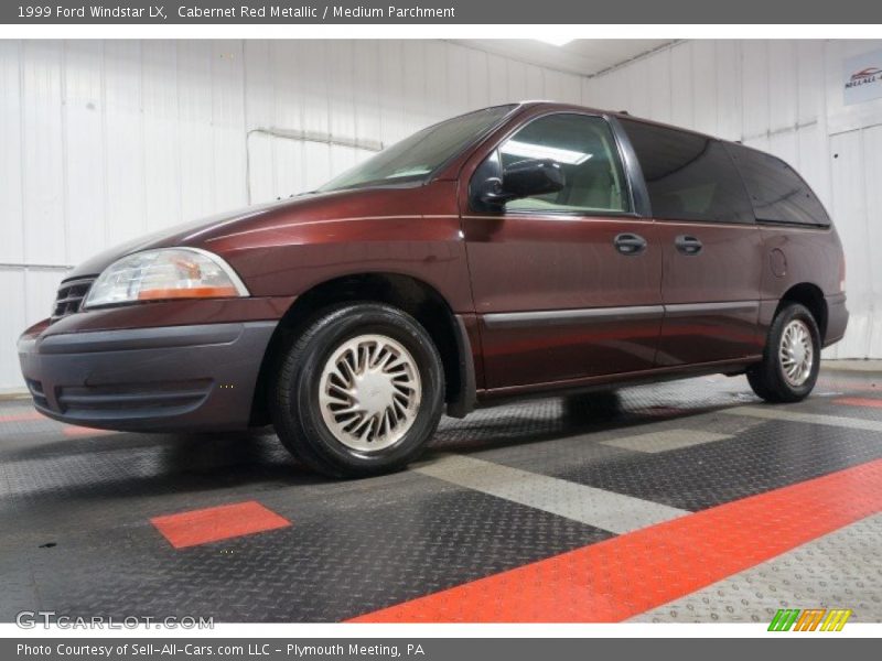 Cabernet Red Metallic / Medium Parchment 1999 Ford Windstar LX