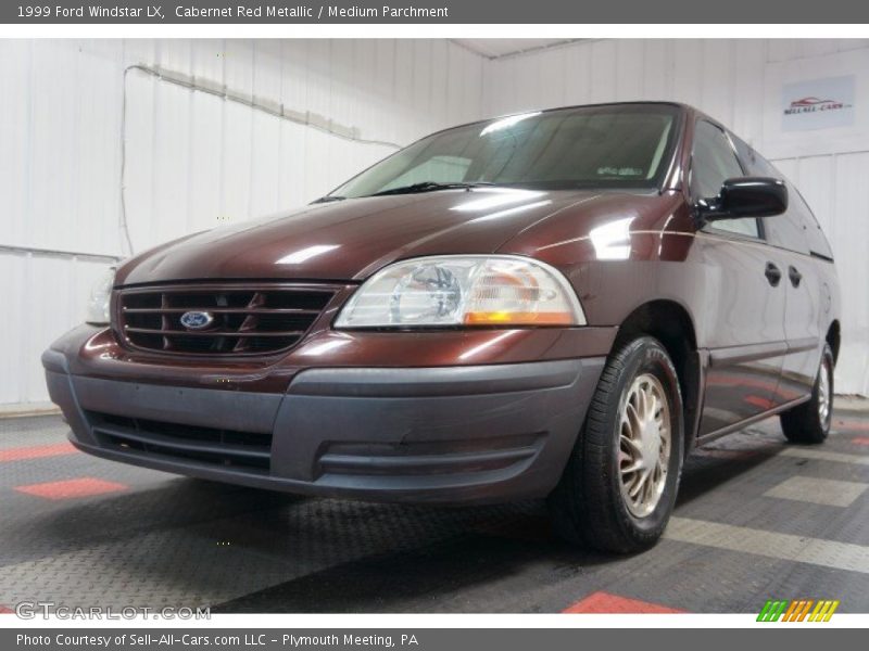 Cabernet Red Metallic / Medium Parchment 1999 Ford Windstar LX