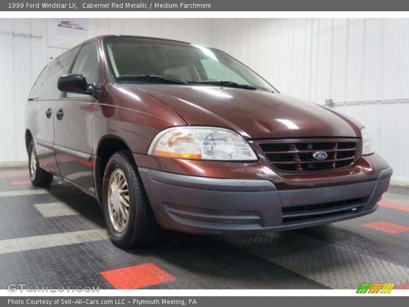 Cabernet Red Metallic / Medium Parchment 1999 Ford Windstar LX