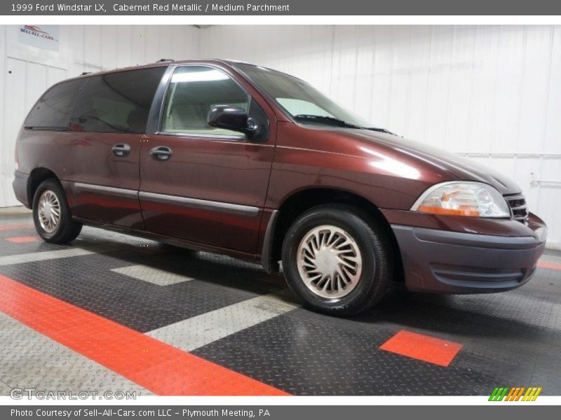 Cabernet Red Metallic / Medium Parchment 1999 Ford Windstar LX