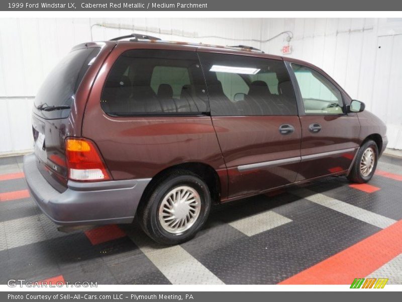 Cabernet Red Metallic / Medium Parchment 1999 Ford Windstar LX