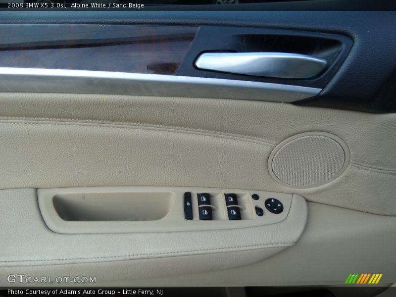 Alpine White / Sand Beige 2008 BMW X5 3.0si