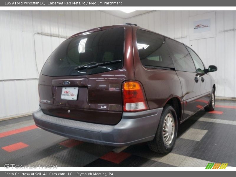 Cabernet Red Metallic / Medium Parchment 1999 Ford Windstar LX