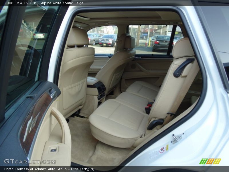 Alpine White / Sand Beige 2008 BMW X5 3.0si