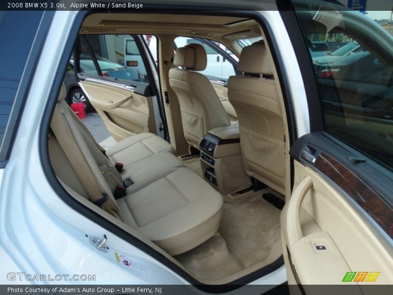 Alpine White / Sand Beige 2008 BMW X5 3.0si