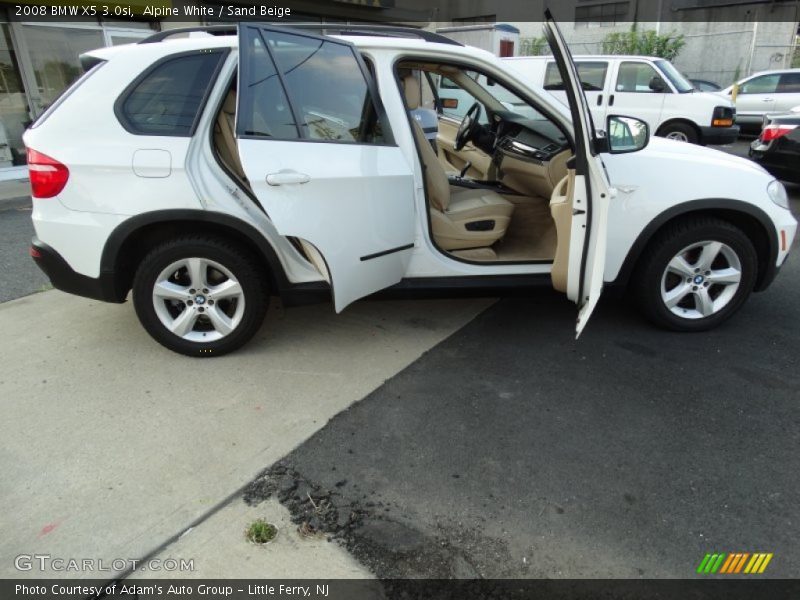 Alpine White / Sand Beige 2008 BMW X5 3.0si