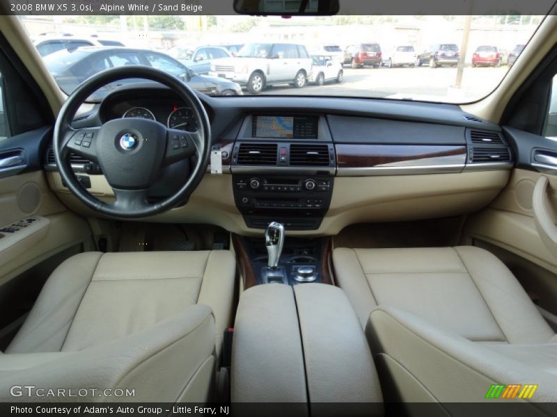 Alpine White / Sand Beige 2008 BMW X5 3.0si