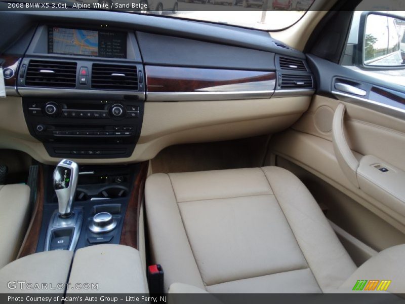 Alpine White / Sand Beige 2008 BMW X5 3.0si