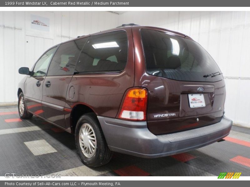 Cabernet Red Metallic / Medium Parchment 1999 Ford Windstar LX