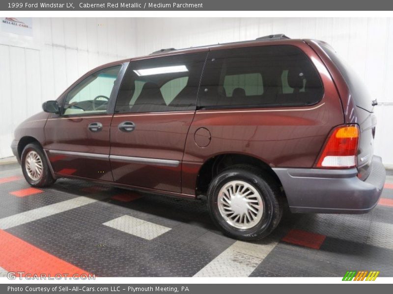 Cabernet Red Metallic / Medium Parchment 1999 Ford Windstar LX