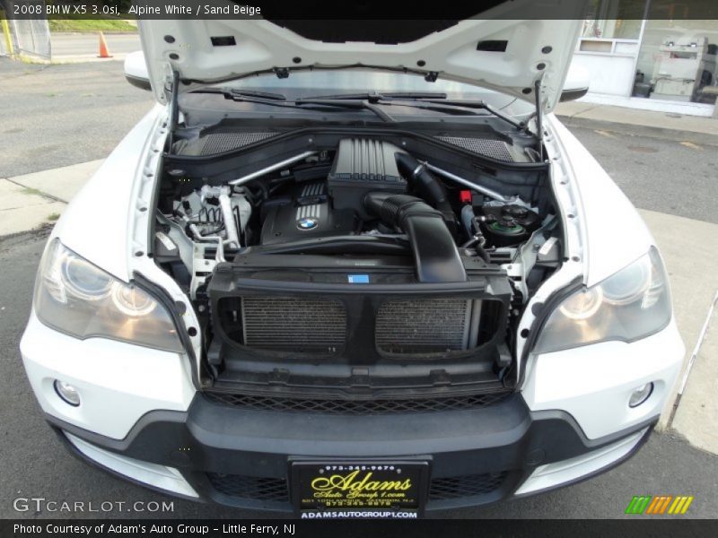 Alpine White / Sand Beige 2008 BMW X5 3.0si