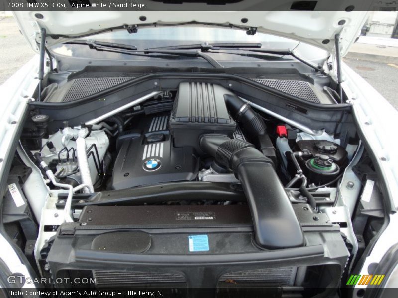 Alpine White / Sand Beige 2008 BMW X5 3.0si