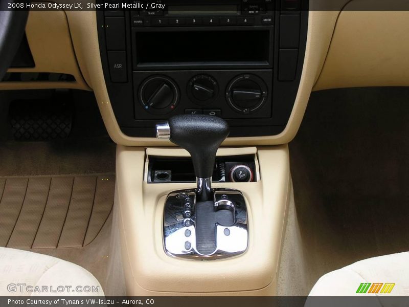 Silver Pearl Metallic / Gray 2008 Honda Odyssey LX