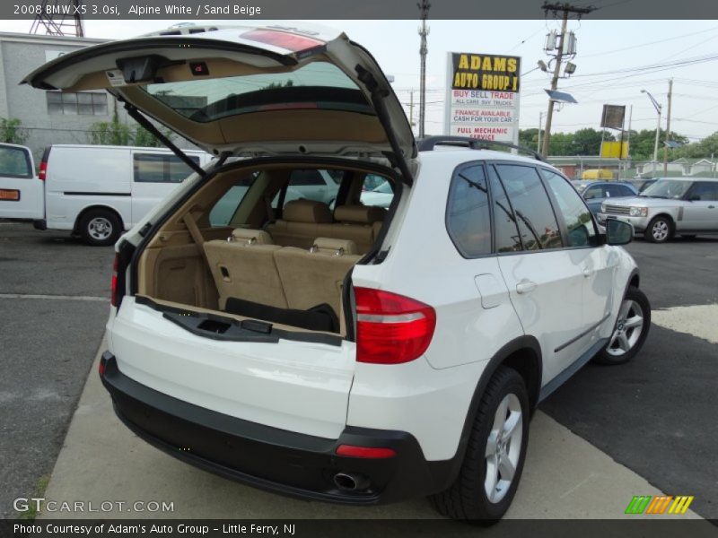 Alpine White / Sand Beige 2008 BMW X5 3.0si