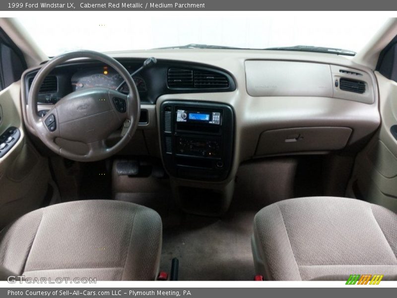 Cabernet Red Metallic / Medium Parchment 1999 Ford Windstar LX