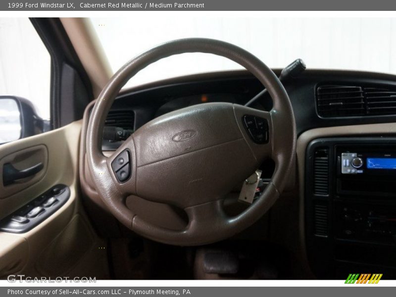 Cabernet Red Metallic / Medium Parchment 1999 Ford Windstar LX