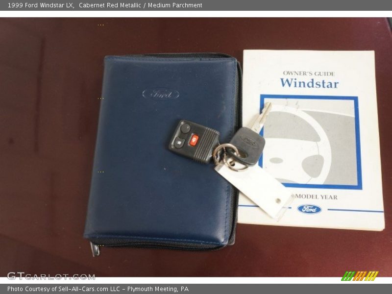 Cabernet Red Metallic / Medium Parchment 1999 Ford Windstar LX